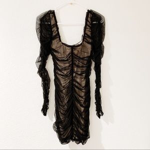 Forever 21 Ruched Mini Dress